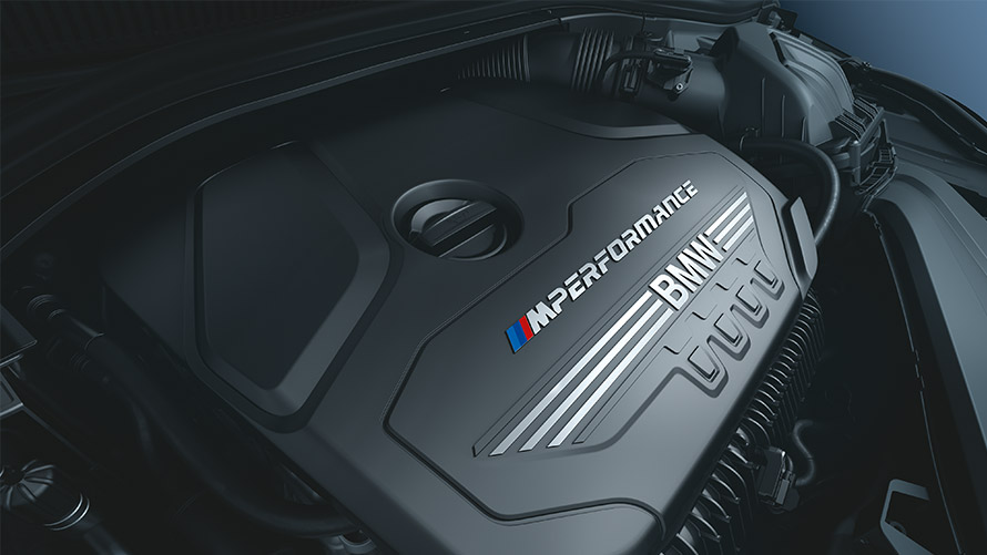 Benzinmotor BMW M235i xDrive Gran Coupé 4-cylindret M TwinPower Turbo-benzinmotor BMW M235i xDrive Gran Coupé F44
