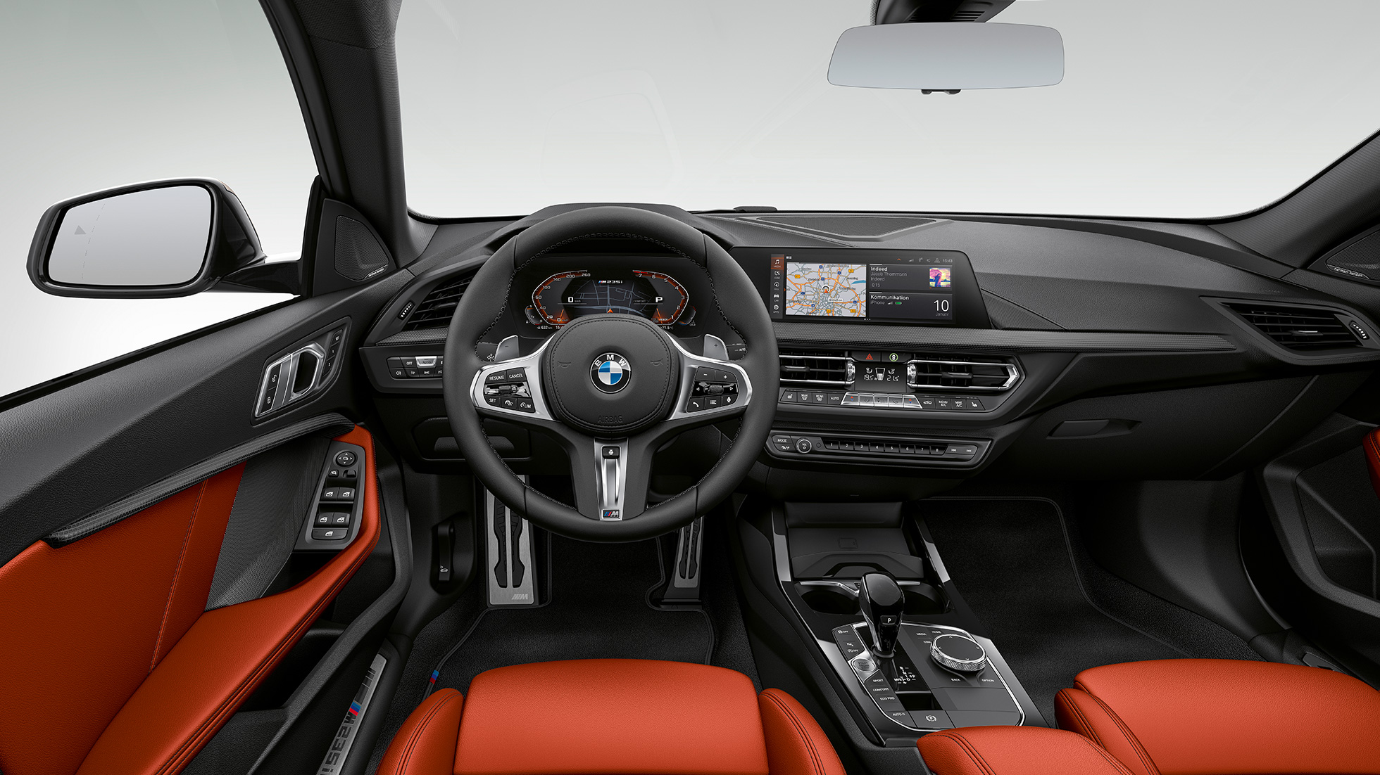 Indvendigt design BMW M235i xDrive Gran Coupé Indvendigt design BMW M235i xDrive Gran Coupé 2020 F44