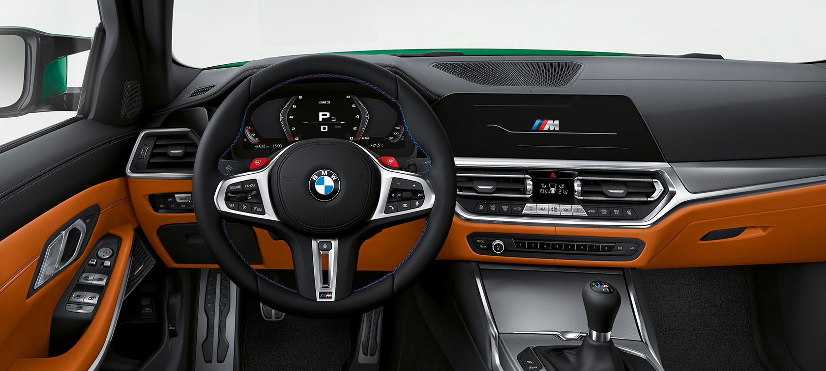 BMW M3 Sedan G80 2020 cockpit BMW M3 Sedan G80 2020 cockpit kabine