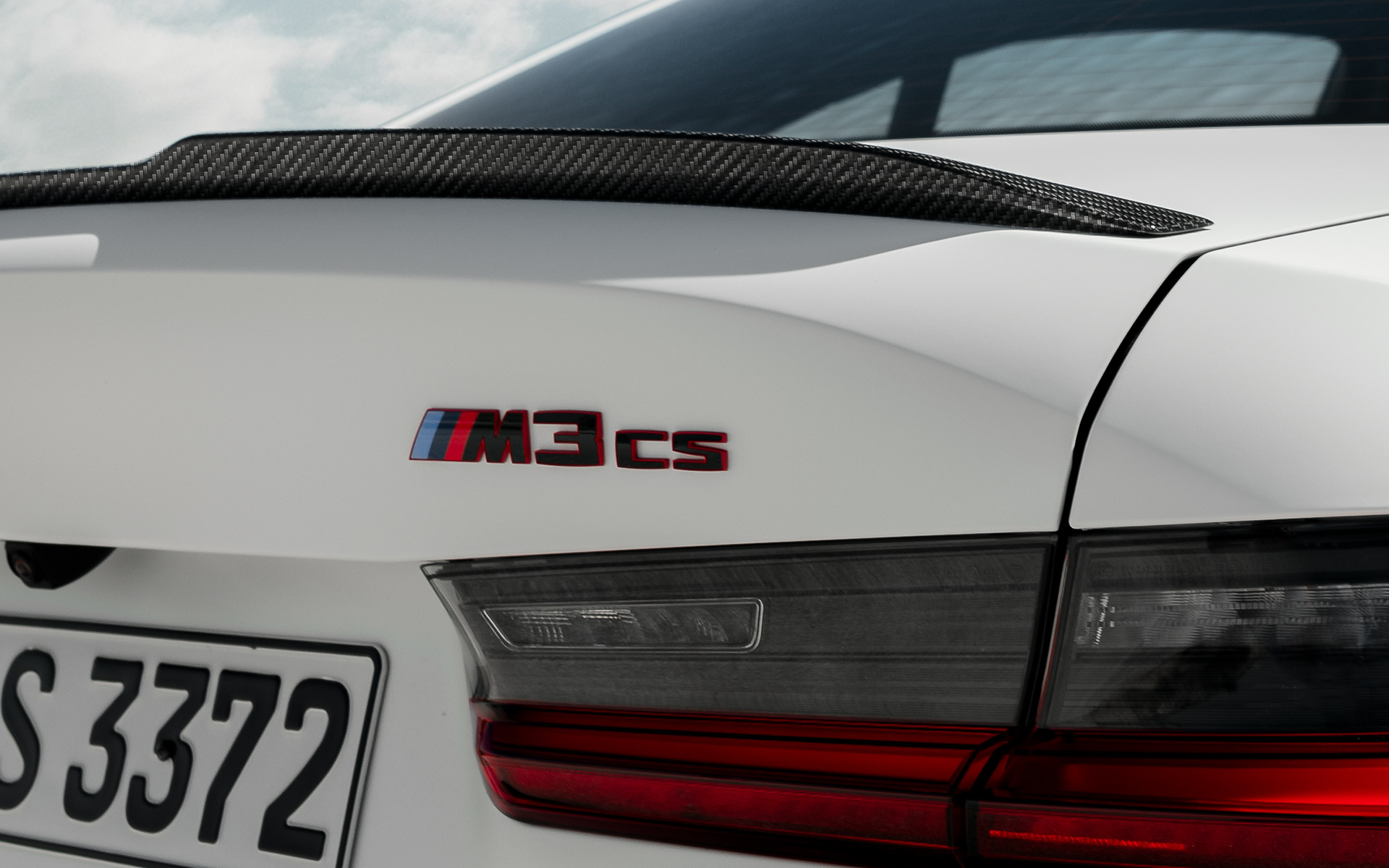 CS-specifikke logoer, BMW M3 CS G80 BMW M3 CS G80 CS-specifikke logoer