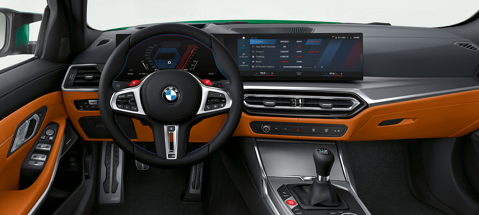 BMW M3 CS G80 Cockpit BMW M3 CS G80 Cockpit, kabine