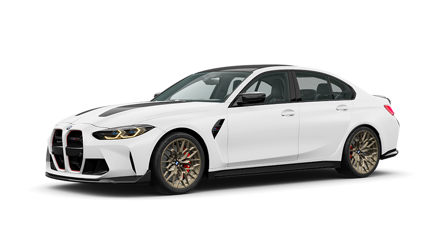 BMW M-modeller BMW M3 CS G80 set fra siden let drejet BMW M-modeller BMW M3 CS G80 set fra siden let drejet