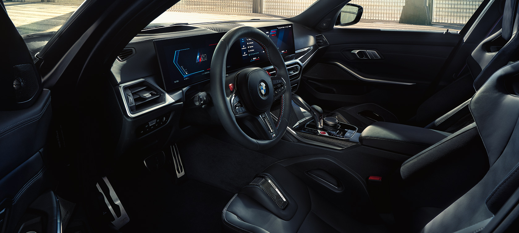 Cockpit BMW 3-serie Touring M BMW 3-serie Touring M cockpit indvendigt udstyr