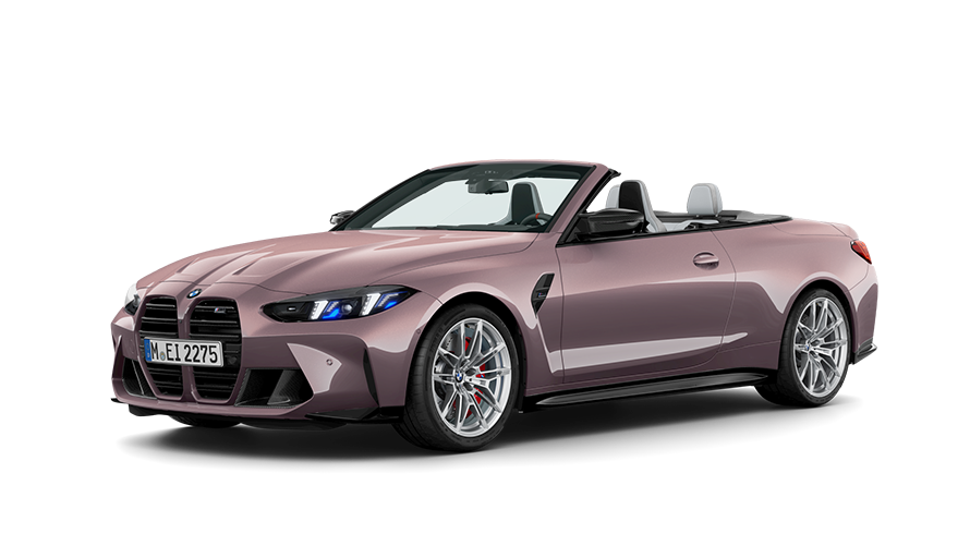 BMW M-modeller BMW M4 Cabriolet G83 set fra siden let drejet BMW M-modeller BMW M4 Cabriolet G83 set fra siden let drejet