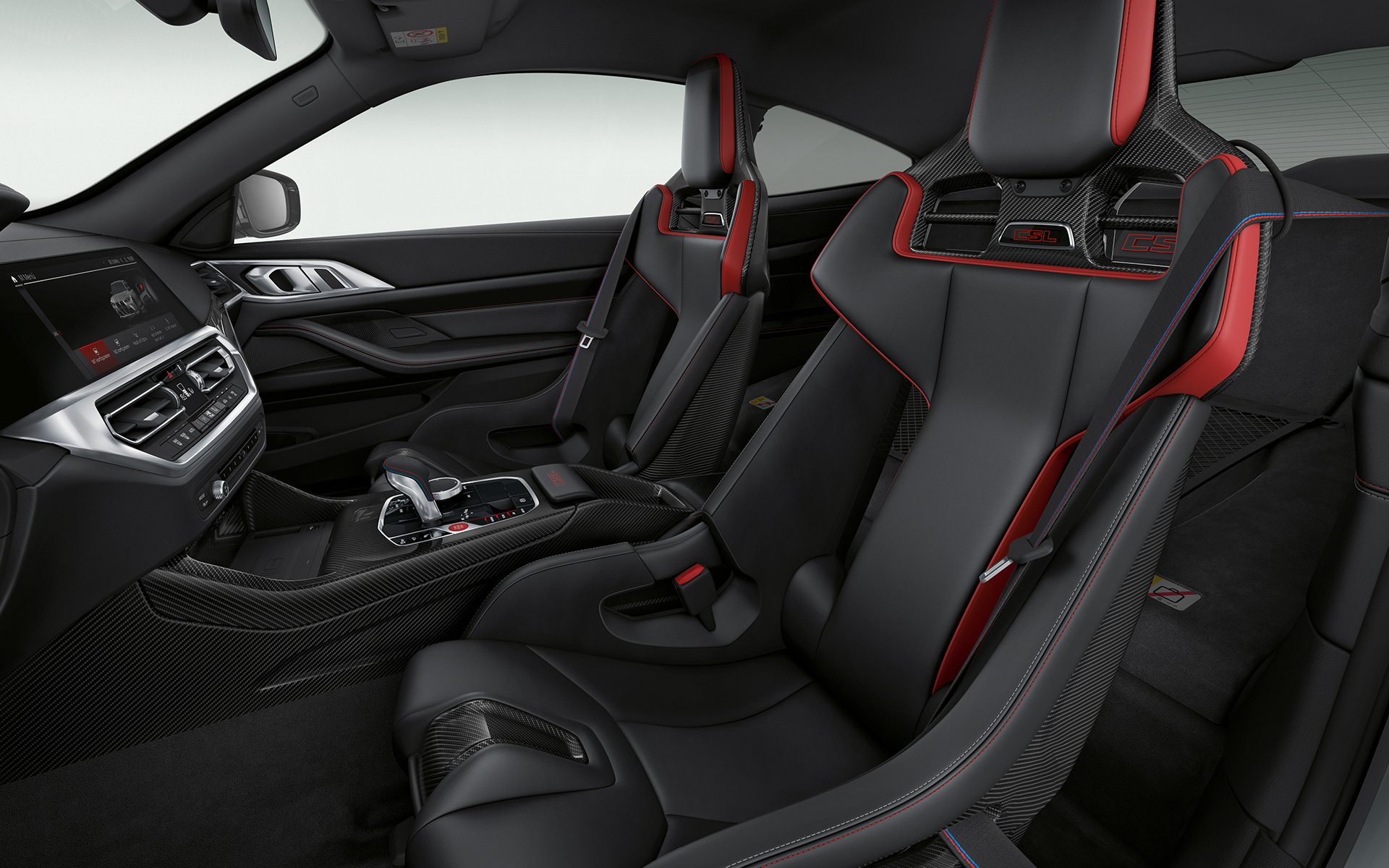 M carbon sæde i fuldskålform BMW M4 CSL G82 BMW M4 CSL G82 indvendigt udstyr M carbon sæde i fuldskålform