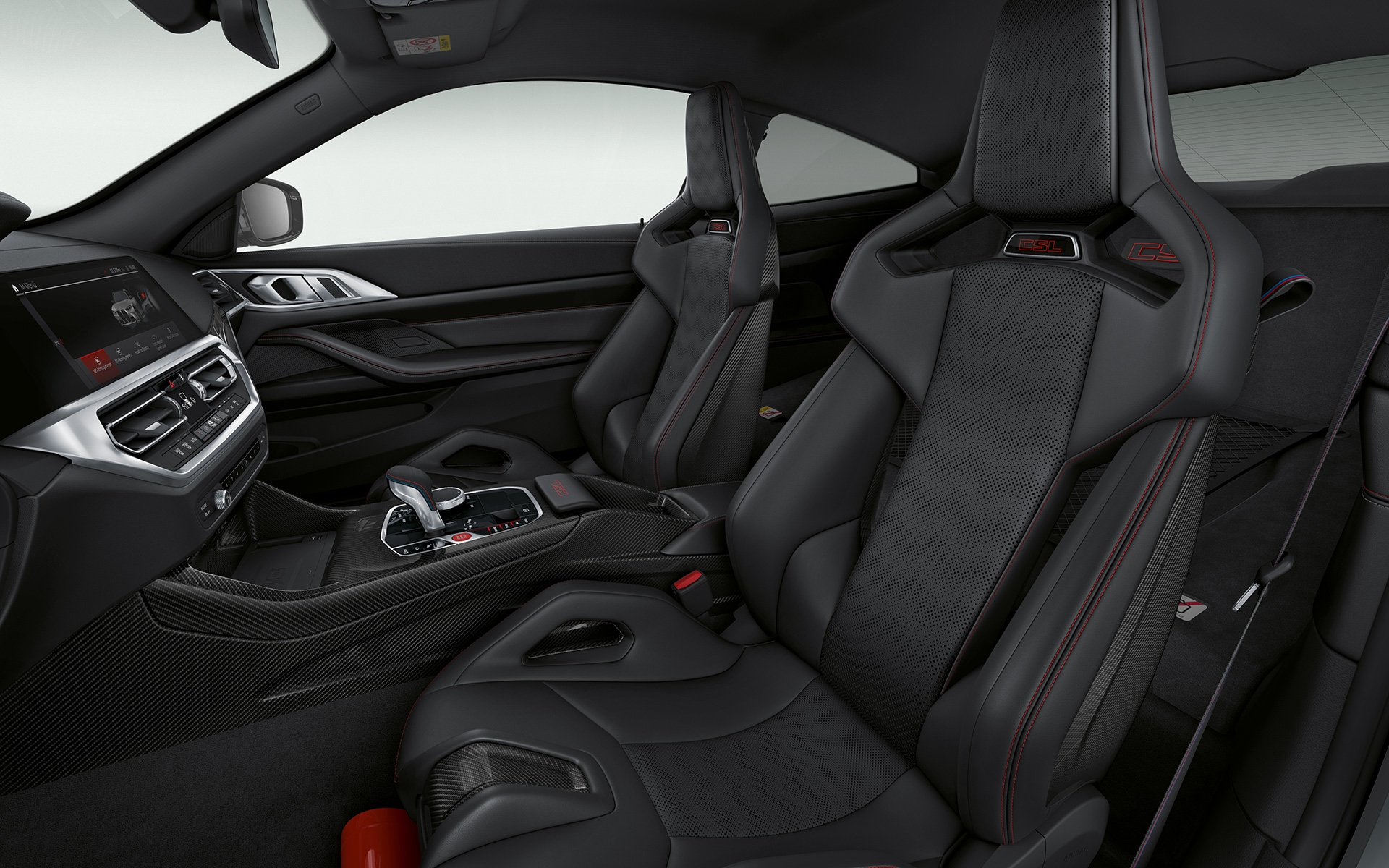 M carbon sæde i skålform BMW M4 CSL G82 BMW M4 CSL G82 indvendigt udstyr M carbon sæde i skålform