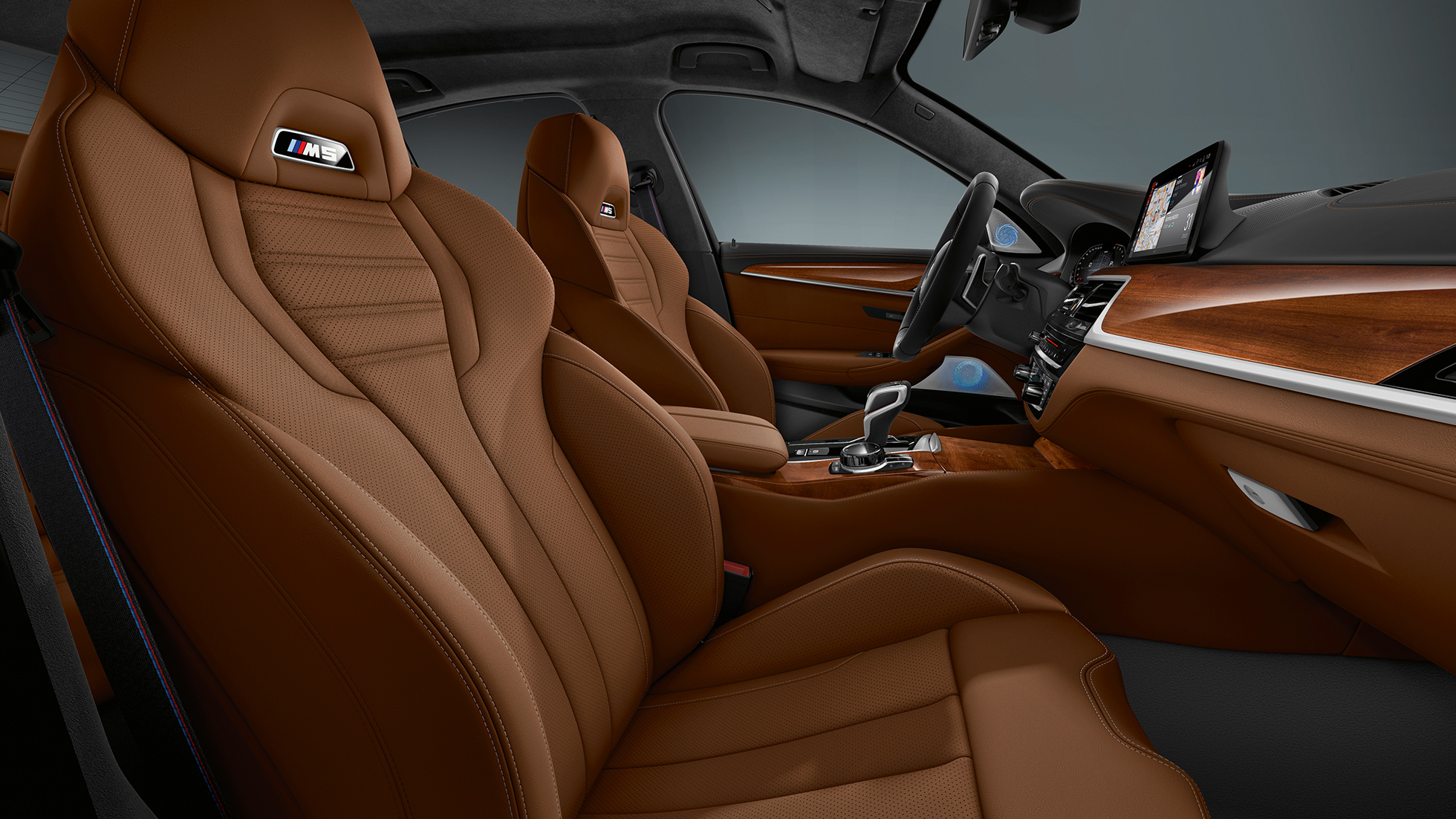 BMW Individual Collection. BMW M5 Competition indvendigt.