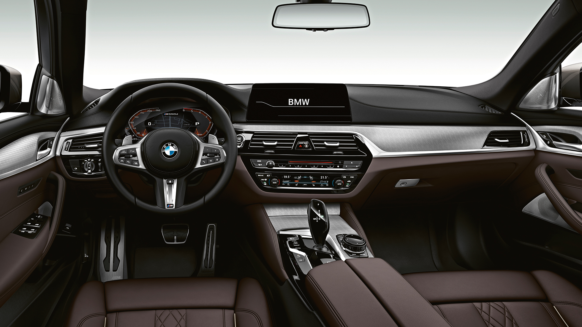 Cockpit BMW M550d xDrive Touring Cockpit BMW M550d xDrive Touring G31 interiør