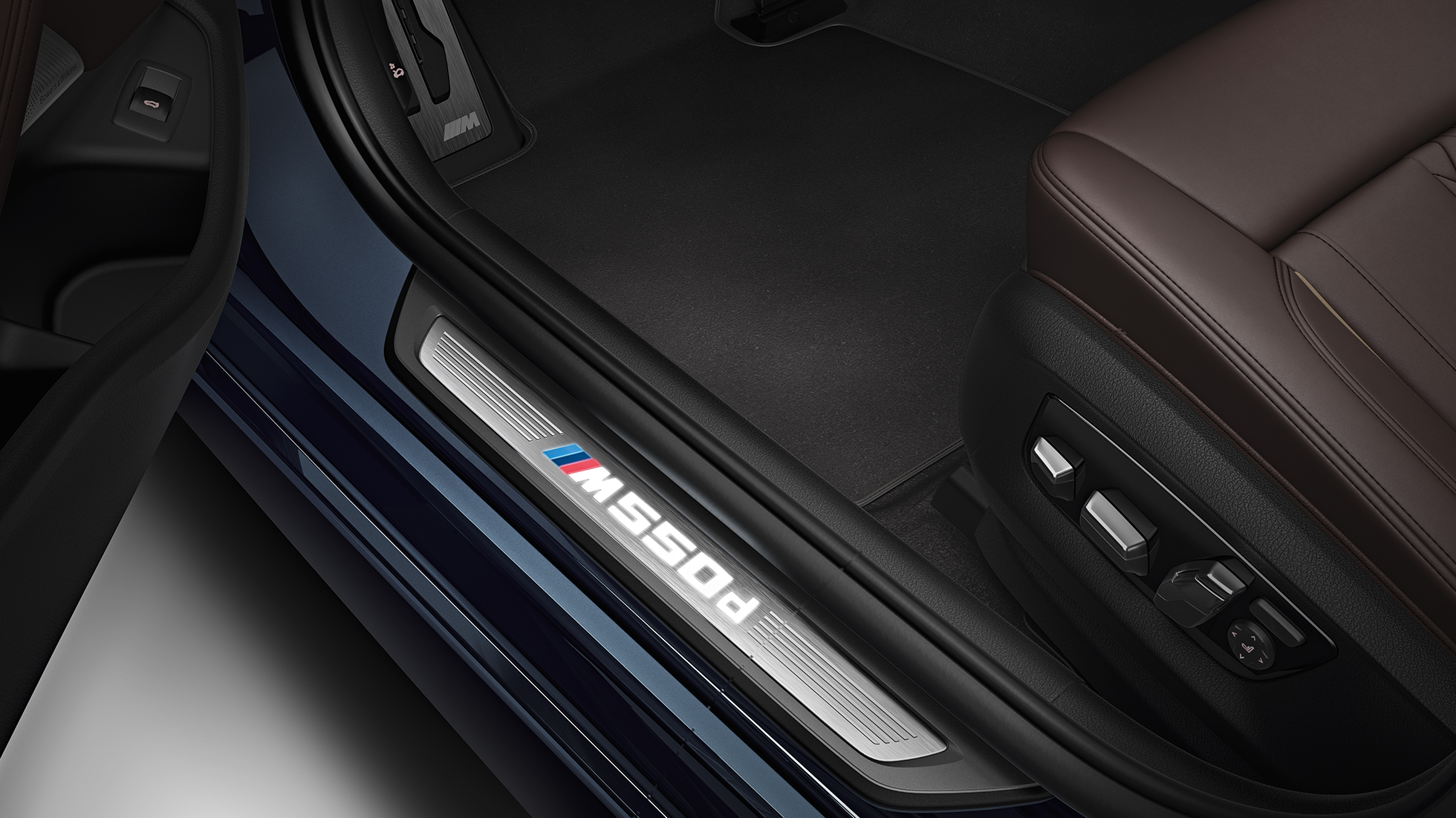 Indstigningsliste BMW M550d xDrive Touring Indstigningsliste BMW M550d xDrive Touring G31 interiør