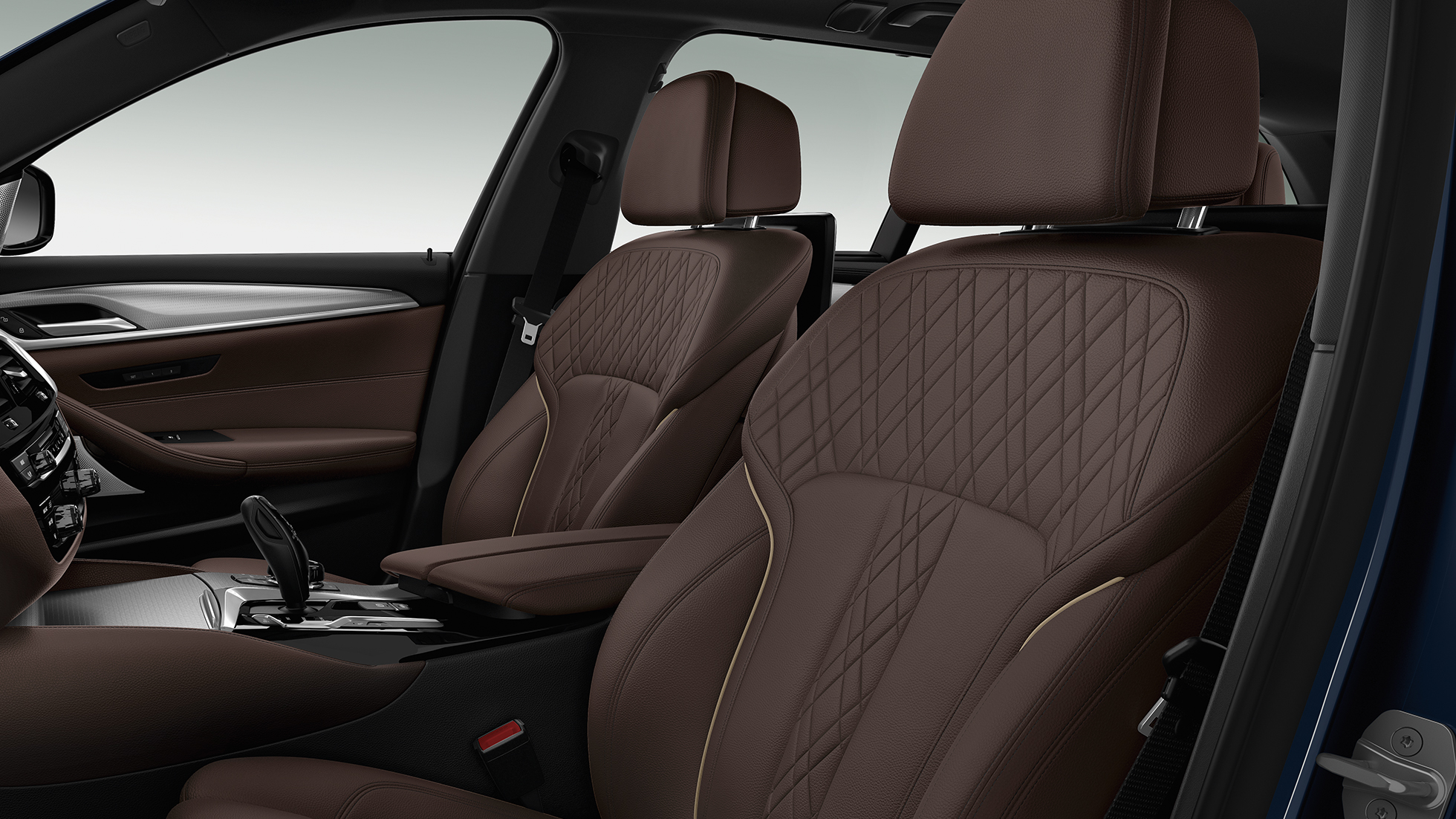 Indvendigt design BMW M550d xDrive Touring Indvendigt design BMW M550d xDrive Touring G31 interiør BMW M550d Touring højdepunkter