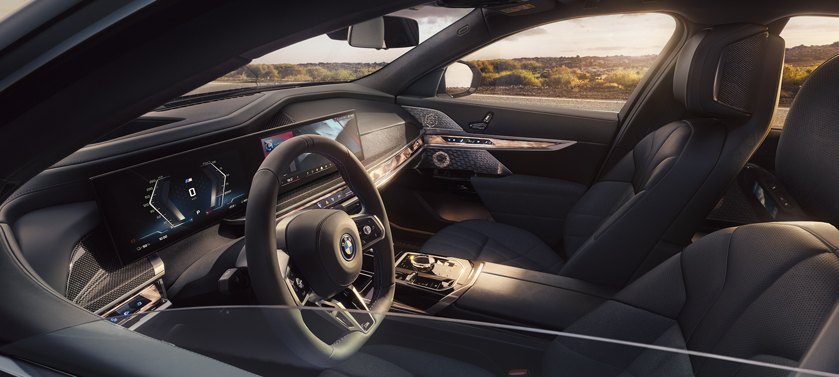 Video indvendigt udstyr BMW i7 M70 xDrive Sedan G70 BMW i7 M70 xDrive Sedan G70 video, indvendigt