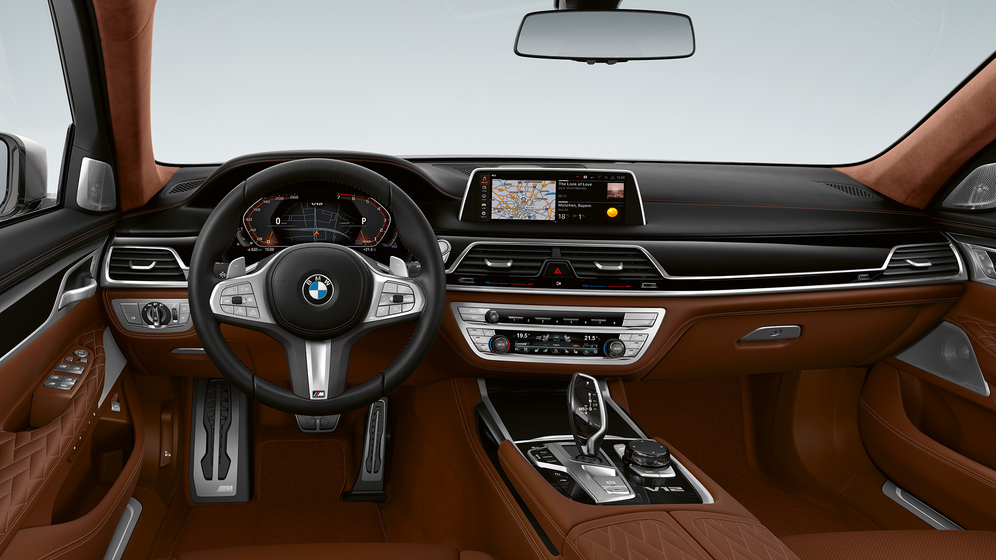 Indvendigt design BMW M760Li xDrive Sedan, indvendigt design