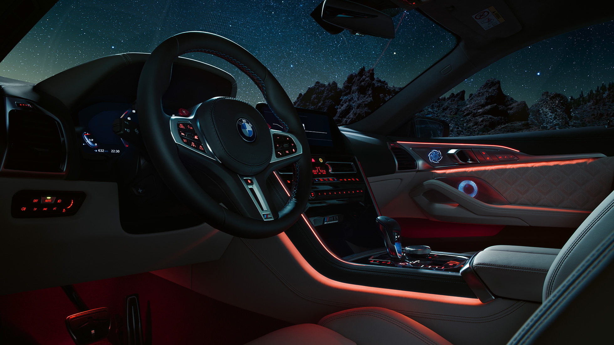 BMW M8 Competition Gran Coupé cockpit BMW M8 Competition Gran Coupé F93 2020 cockpit