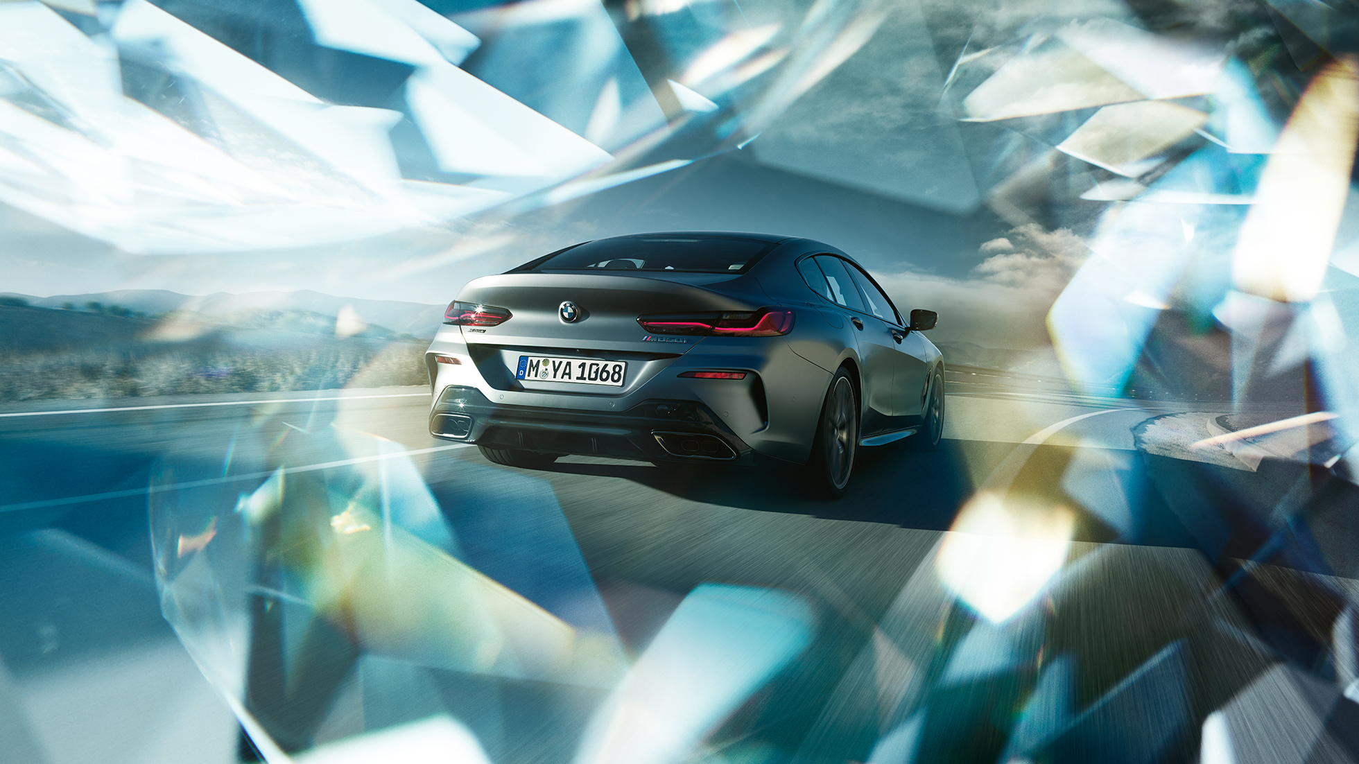 M-sportsudstødning BMW M850i xDrive Gran Coupé, M sportsudstødning