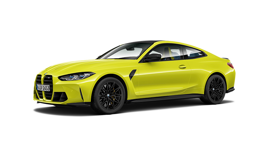 BMW M-modeller BMW M4 G82 set fra siden let drejet BMW M-modeller BMW M4 G82 set fra siden let drejet