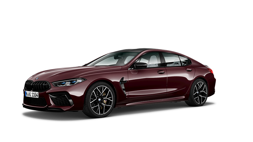 BMW M-modeller BMW M8 Gran Coupé F93 set fra siden let drejet BMW M-modeller BMW M8 Gran Coupé F93 set fra siden let drejet