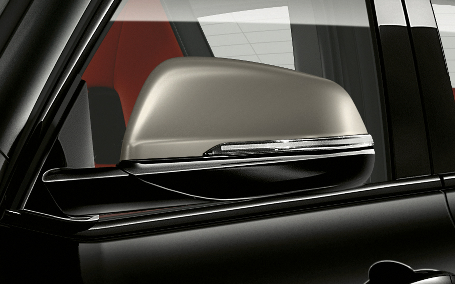 Sidespejlkapper i Cerium Grey BMW X2 M35i (F39) Sapphire Black metallic udvendigt udstyr