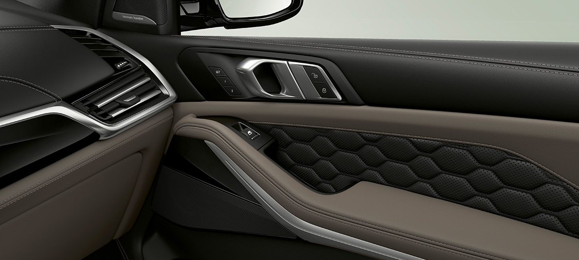 Narvlæder "Merino" BMW X5 M F95 Narvlæder "Merino" BMW X5 M F95 2020 SUV indvendigt udstyr