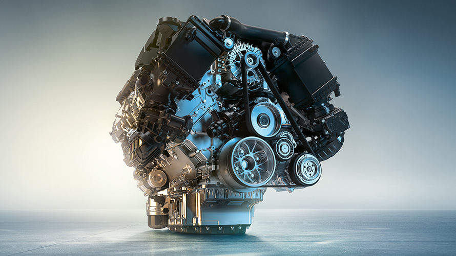 M TwinPower Turbo-benzinmotor BMW X6 M50i 8-cylindret M TwinPower Turbo-benzinmotor BMW X6 M50i G06