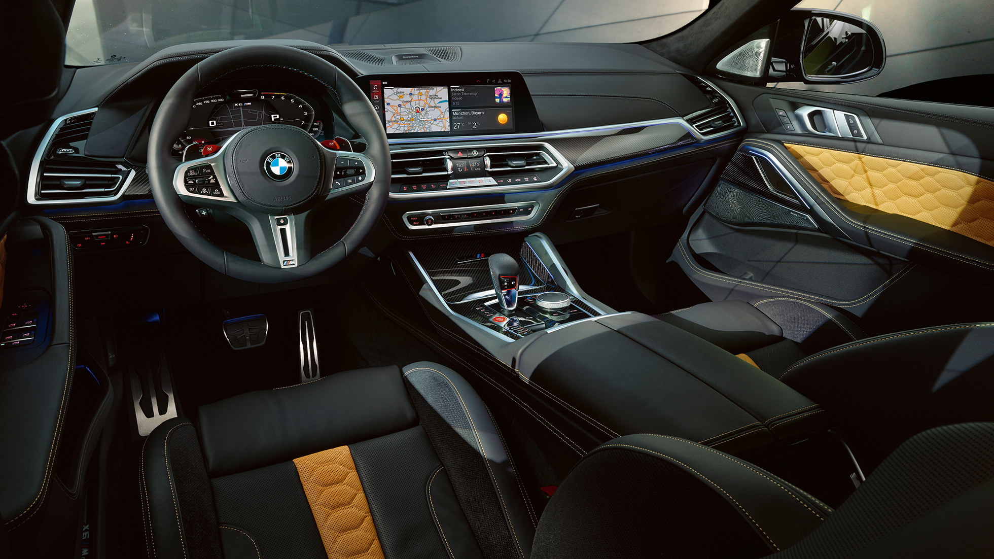 Cockpit BMW X6 M Competition Cockpit BMW X6 M Competition F96 kabine