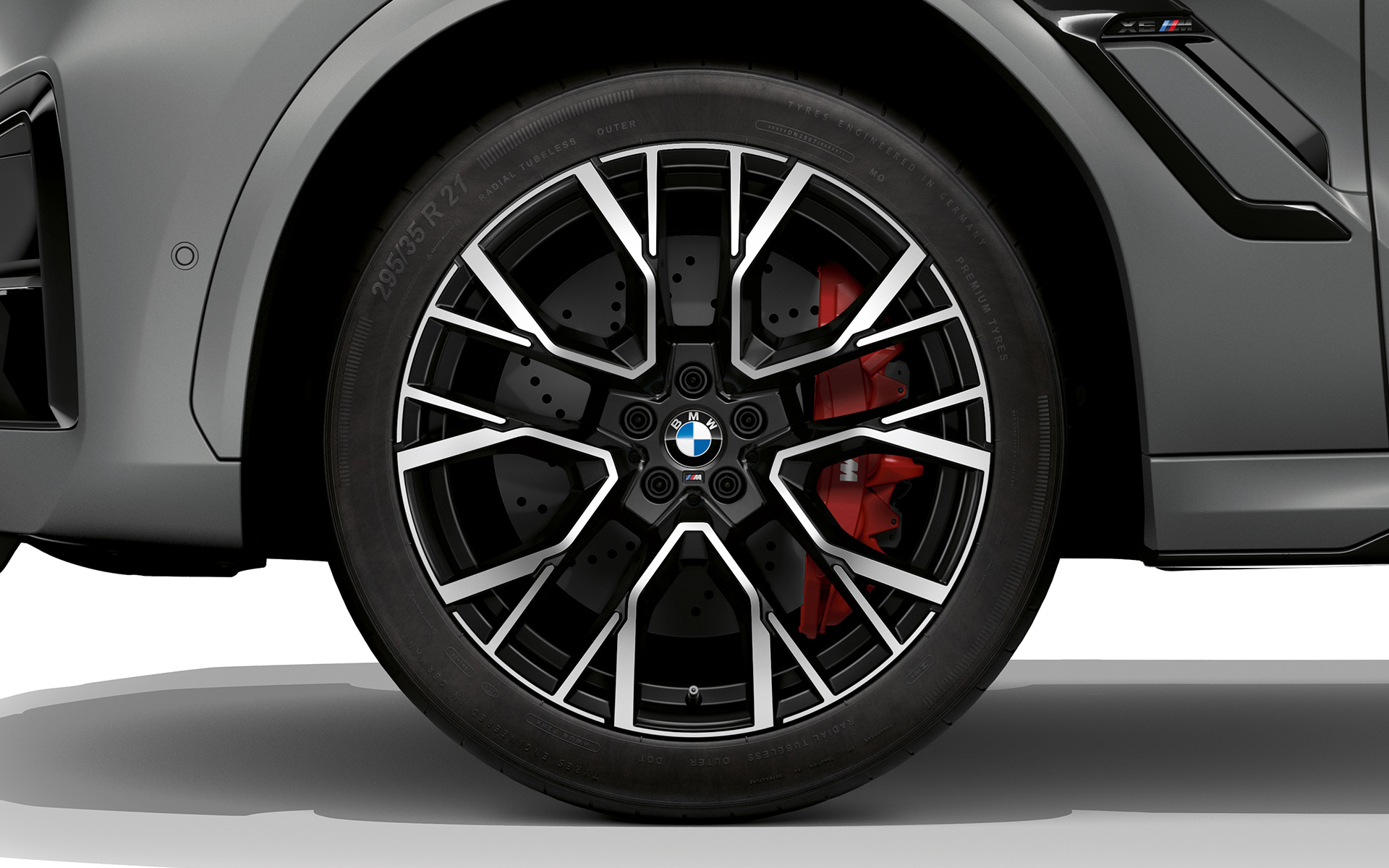 BMW X6 M Competition F96 21"/22" M letmetalhjul med stjerneeger 818 M sort BMW X6 M Competition F96 2023 21"/22" M letmetalhjul med stjerneeger 818 M sort