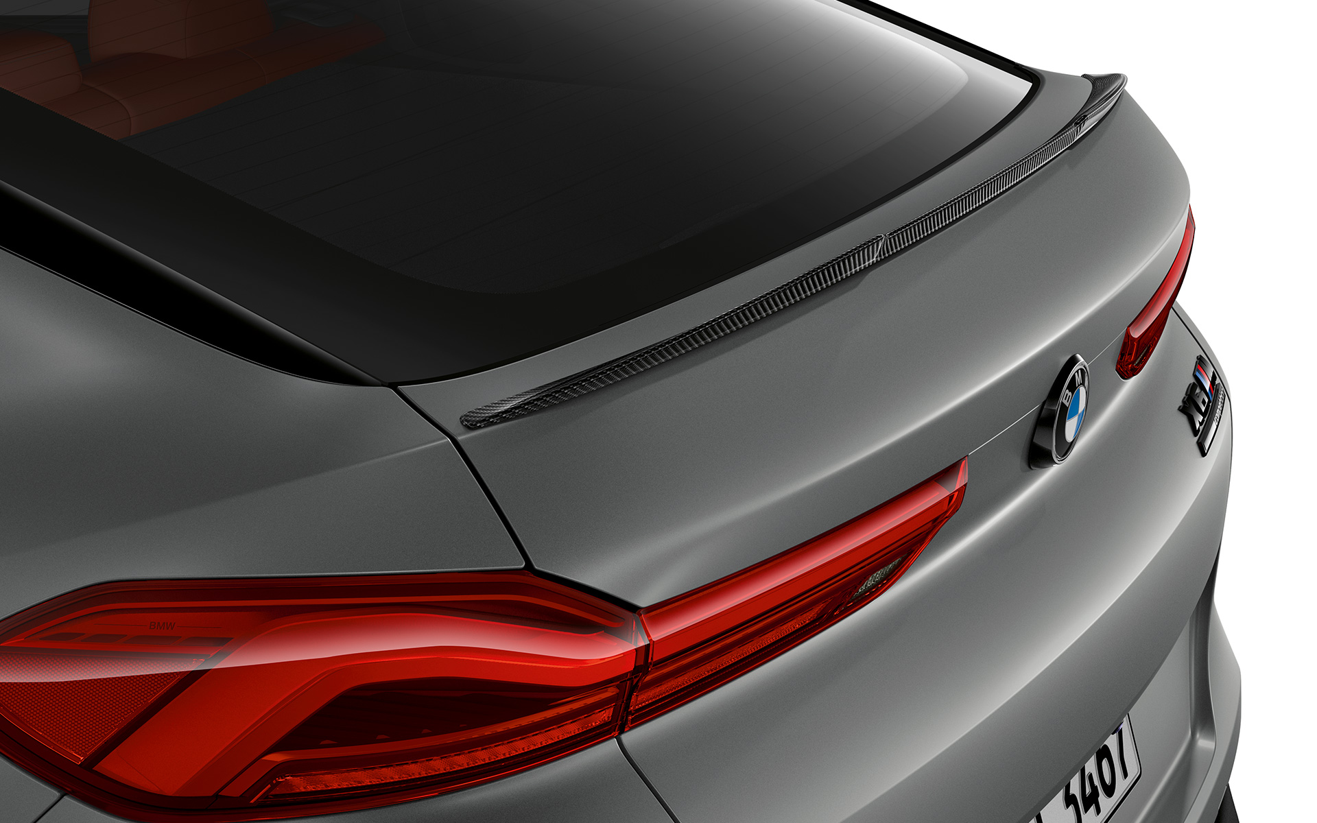 BMW X6 M Competition F96 M hækspoiler i kulfiber BMW X6 M Competition F96 2023 M hækspoiler i kulfiber