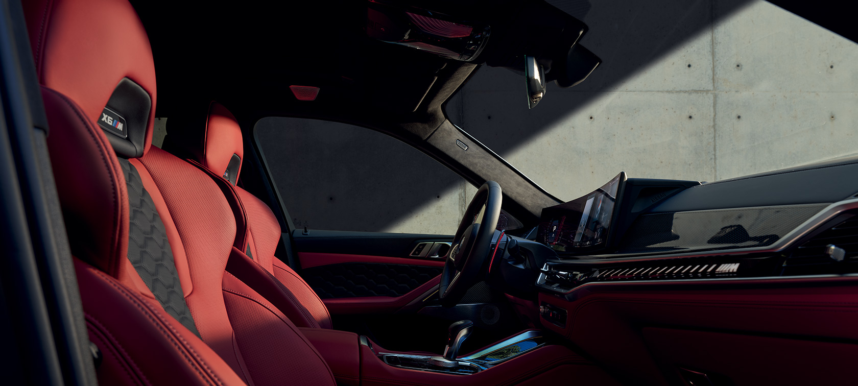 BMW X6 M Competition F96, cockpit og teknologier BMW X6 M Competition F96 2023, cockpit og teknologier
