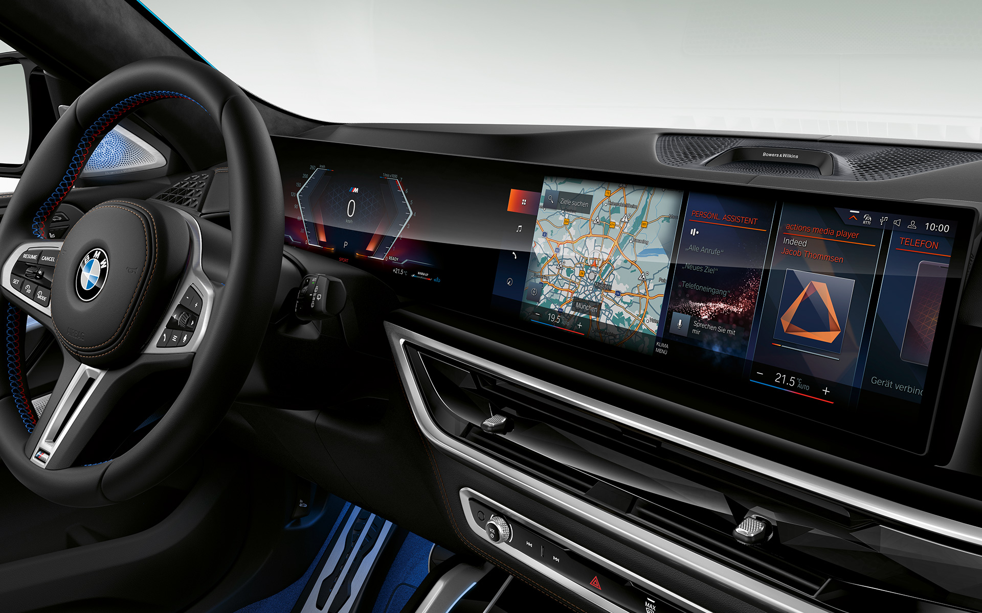 BMW X6 M60i xDrive G06 MP Cockpit BMW X6 M60i xDrive G06 MP Cockpit, nærbillede