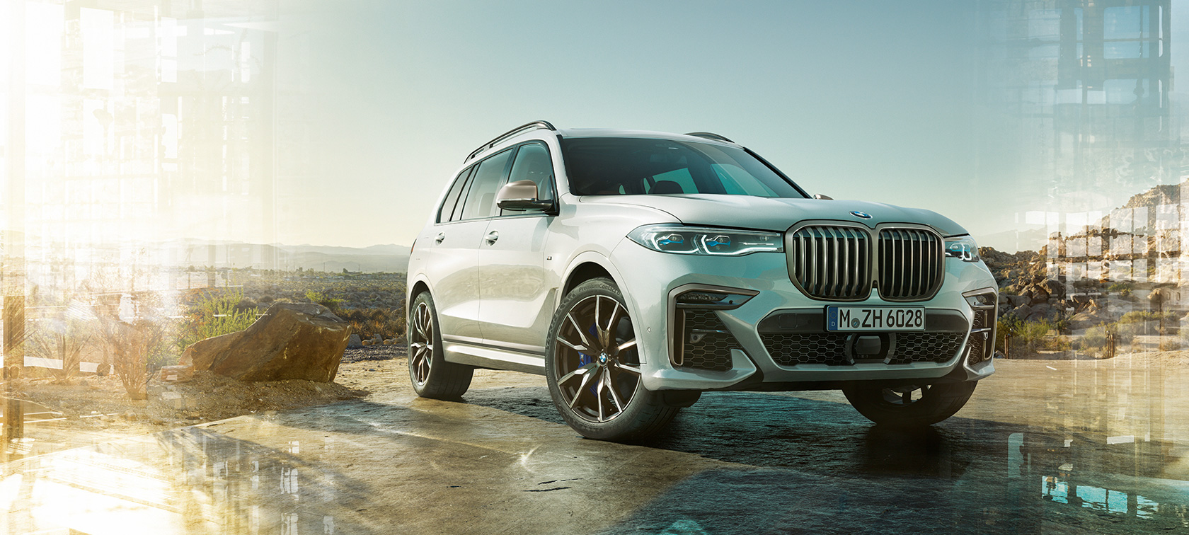 Tekniske specifikationer for BMW X7 M50d og M50i BMW X7 M50d og M50i, tekniske specifikationer