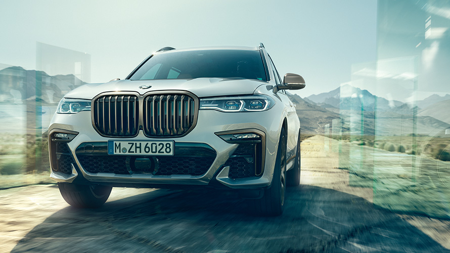 BMW X7 M50i G07 2019 stregtegning mål BMW X7 M50i G07 2019 stregtegning mål