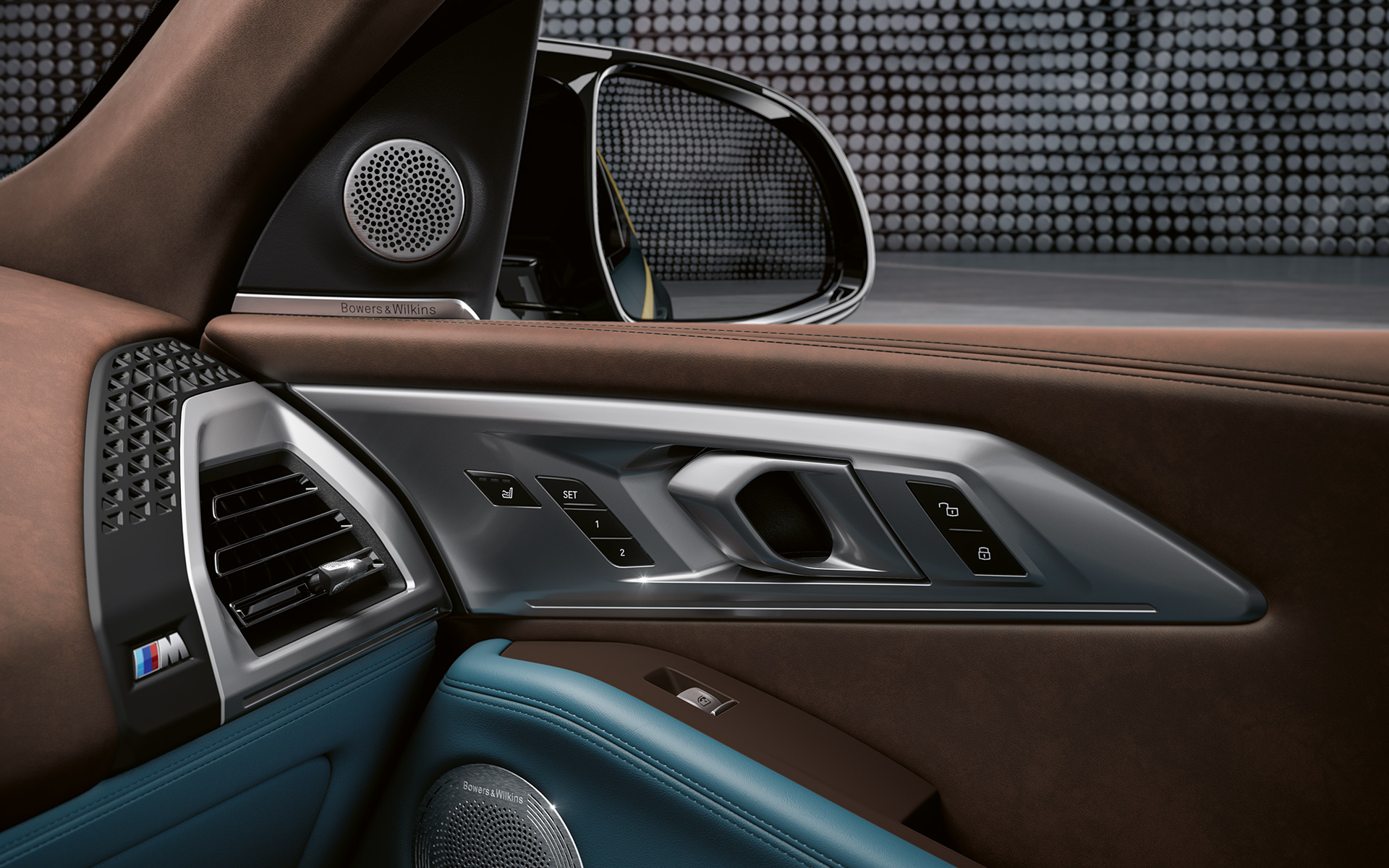 BMW XM G09 indvendigt udstyr Bowers & Wilkins Diamond surroundsound-system