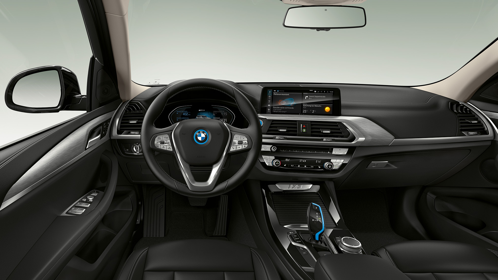 BMW iX3 G08 model „Inspiring“ cockpit BMW iX3 G08 2020 model „Inspiring“ cockpit kabine