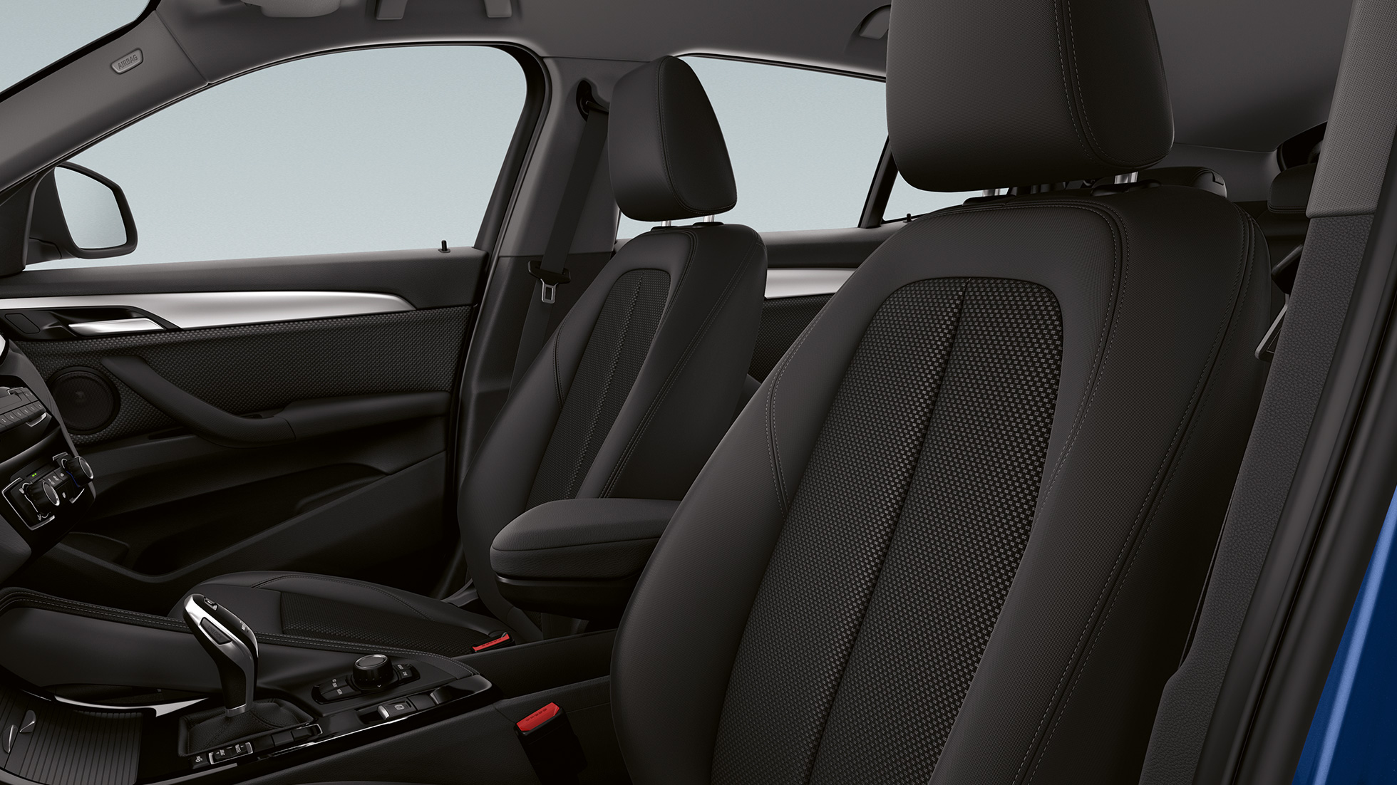 Læderpakke BMW X2 sDrive20i Advantage BMW X2 sDrive20i Advantage 2018 F39 interiør læderpakke