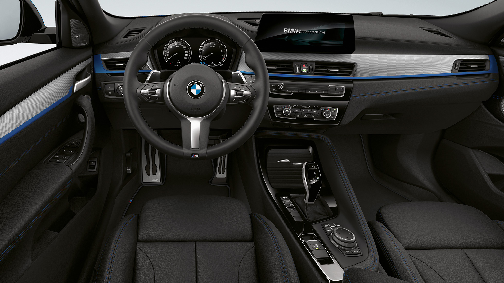 Cockpit BMW X2 sDrive20i M Sport BMW X2 sDrive20i M Sport 2018 F39 interiør cockpit