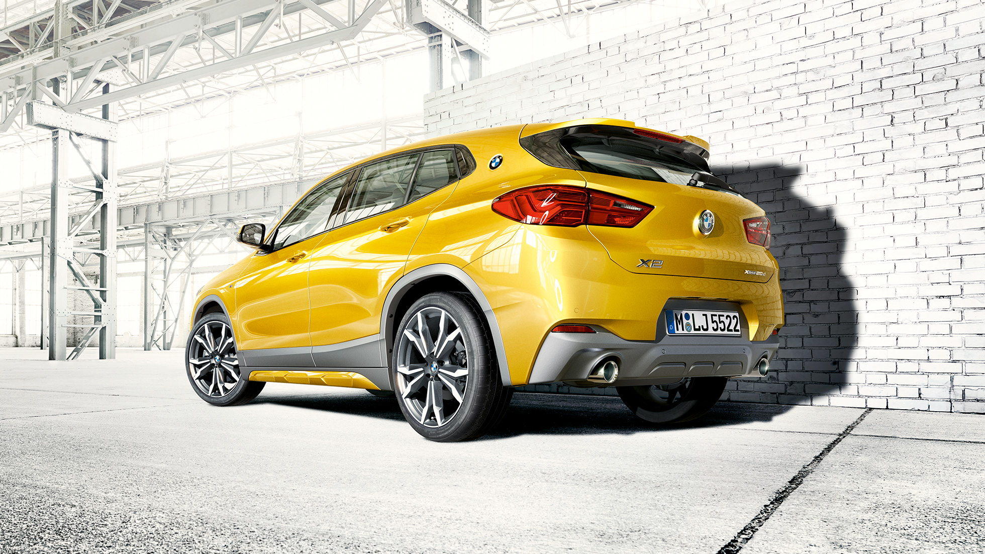BMW X2 F39 set bagfra BMW X2 2018 F39 Galvanic Gold metallic set bagfra