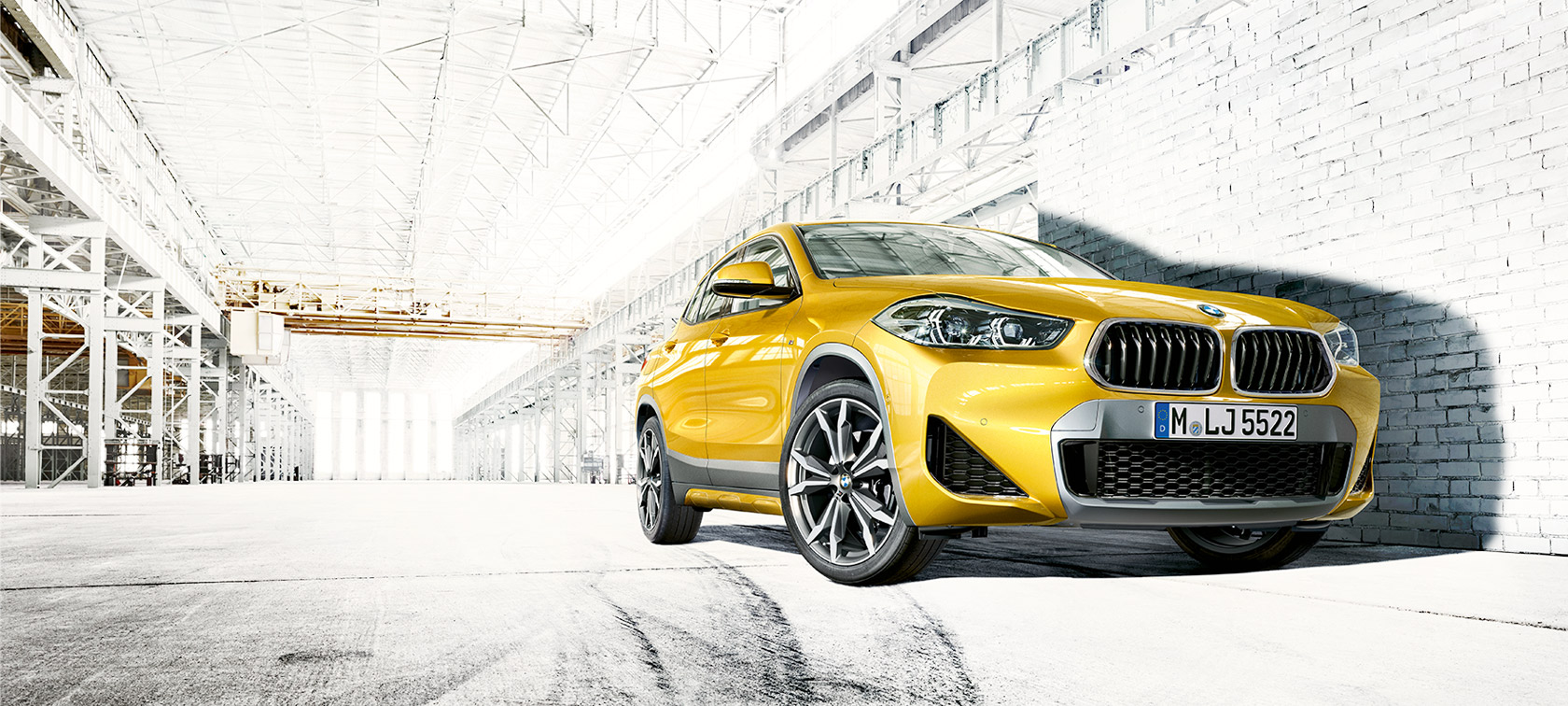 Set forfra BMW X2 F39 2020 Brooklyn Grey