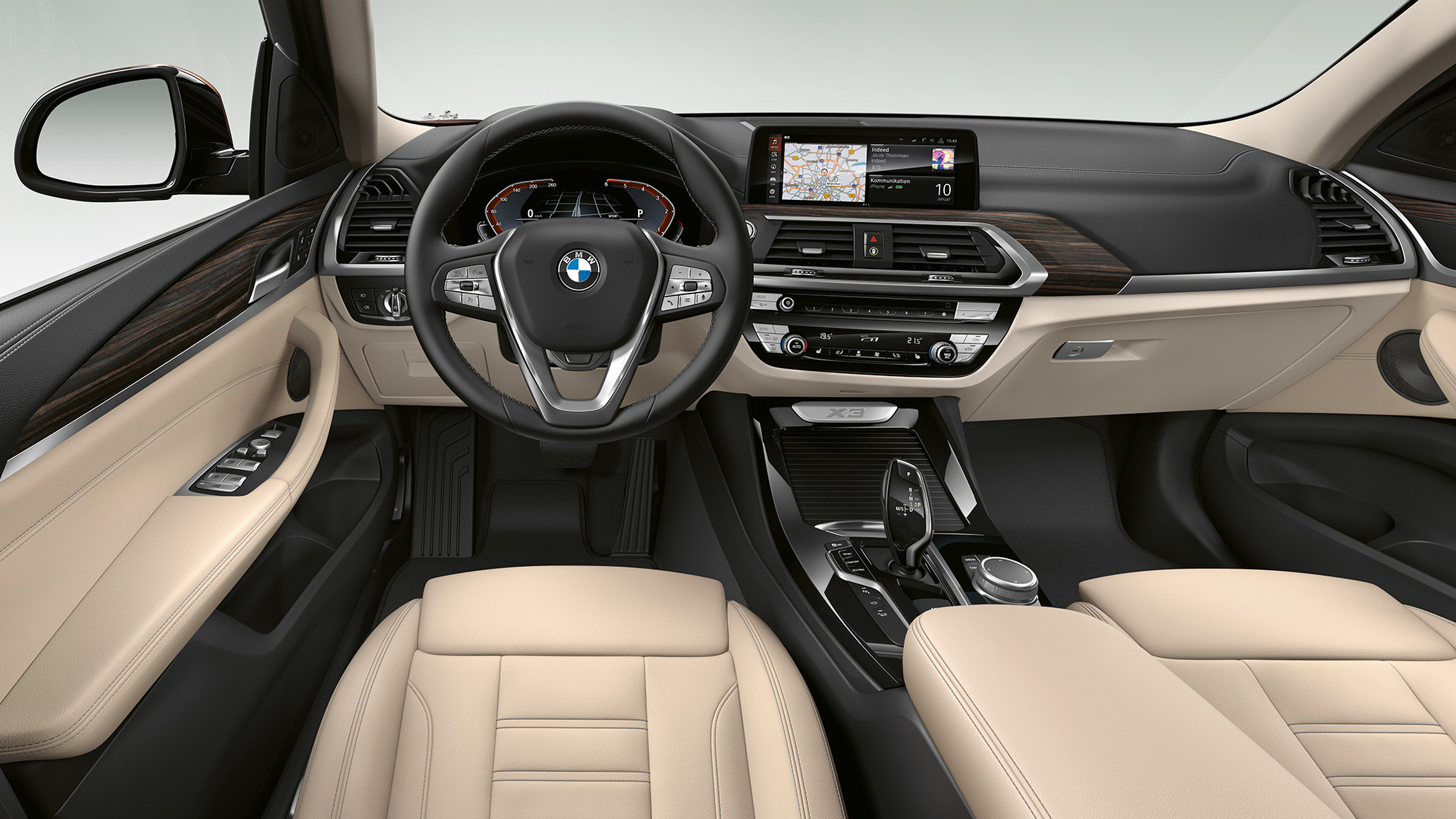 BMW X3 M40i, Model Luxury Line, indvendigt udstyr BMW X3 M40i, Model Luxury Line, indvendigt udstyr