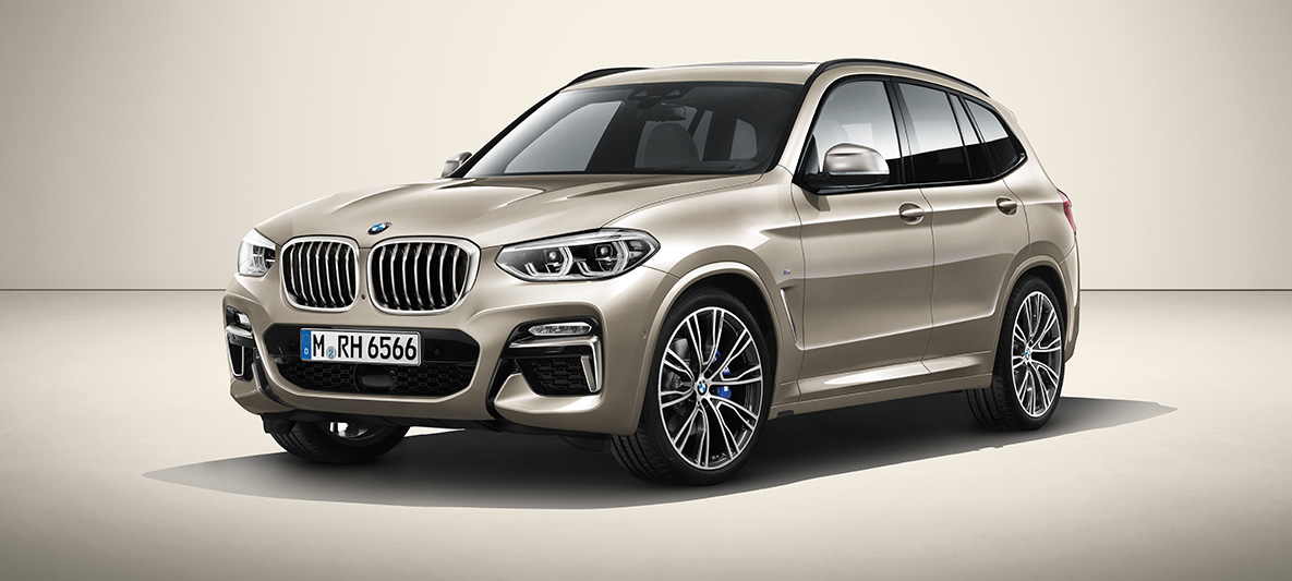 BMW X3, BMW Individual lakering i Sunstone metallic BMW X3, BMW Individual lakering i Sunstone metallic