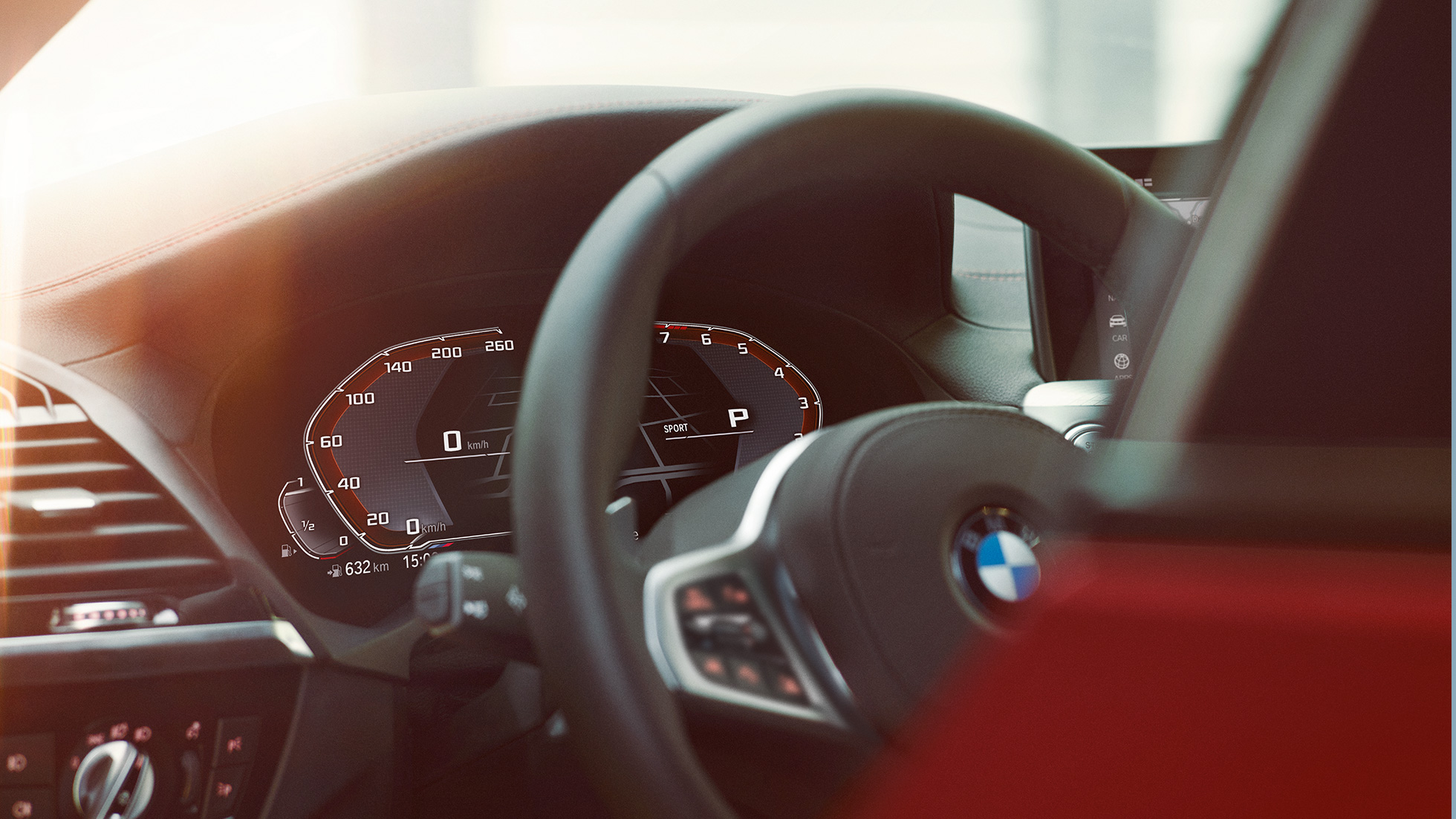 Cockpit BMW X4 BMW X4 G02 2018 Nærbillede cockpit