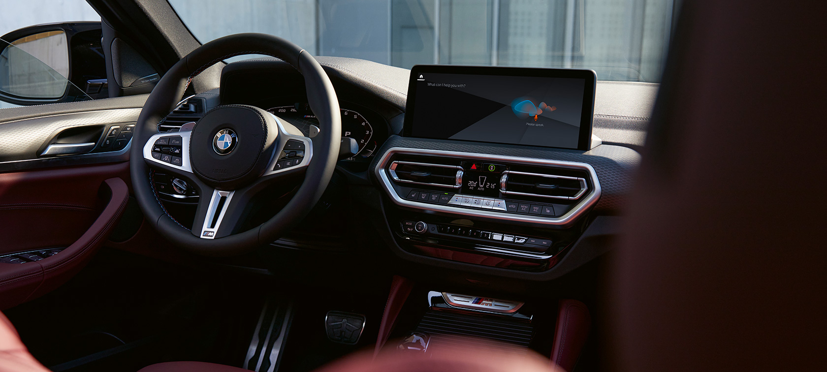 BMW X4 G02 kabine læder Tacora Red 2021
