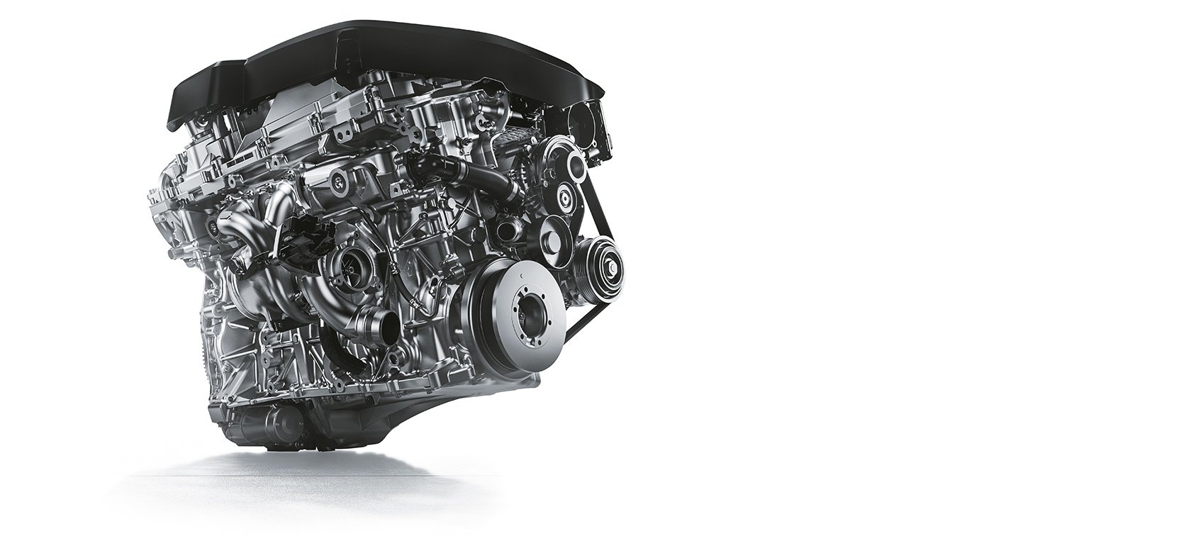 Motoren i BMW X5 xDrive40i Den 6-cylindrede BMW TwinPower Turbo-benzinrækkemotor i BMW X5