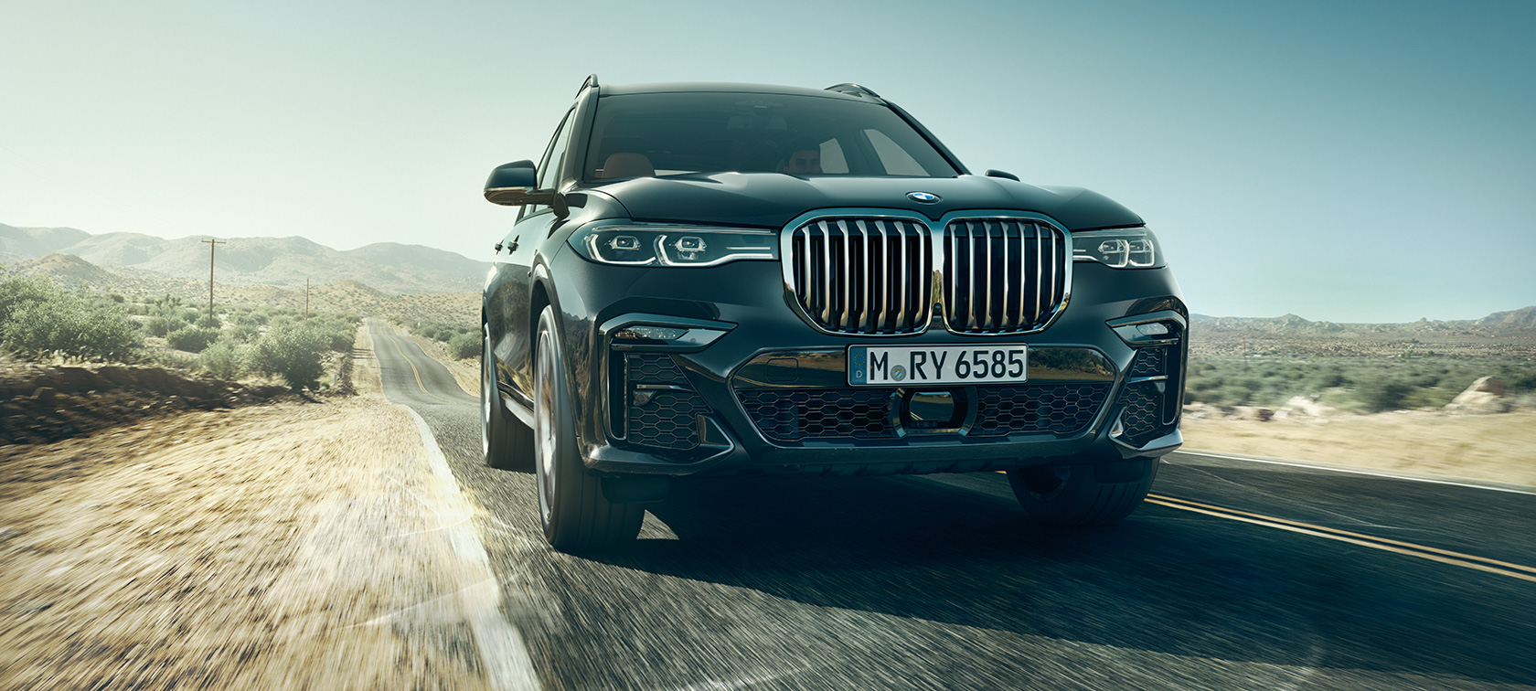 BMW X7, set forfra BMW X7 set forfra