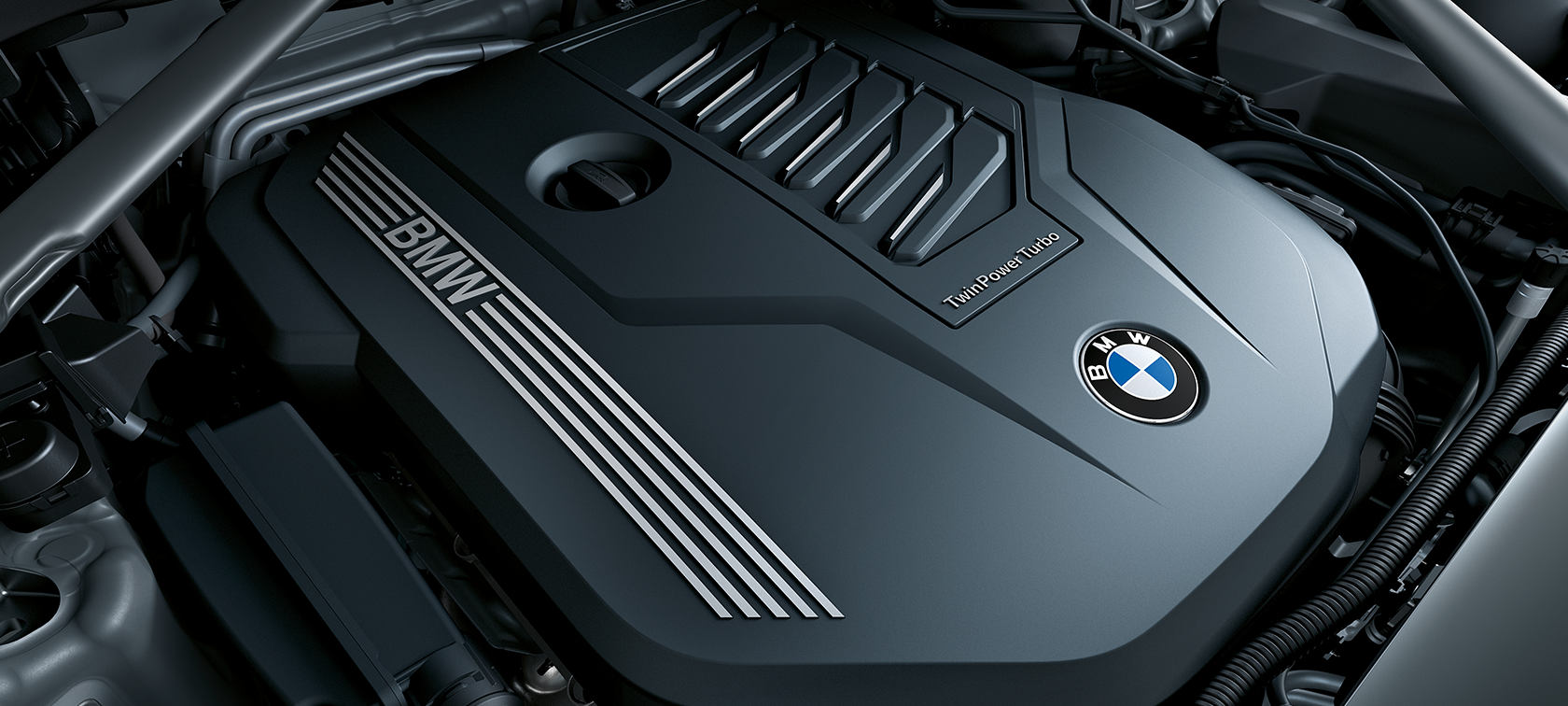BMW X7 BMW TwinPower Turbo BMW TwinPower Turbo-motor, nærbillede