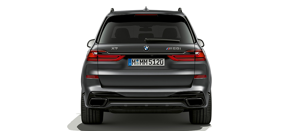 BMW Dark Shadow Edition set bagfra BMW X7 G07 Dark Shadow Edition set bagfra