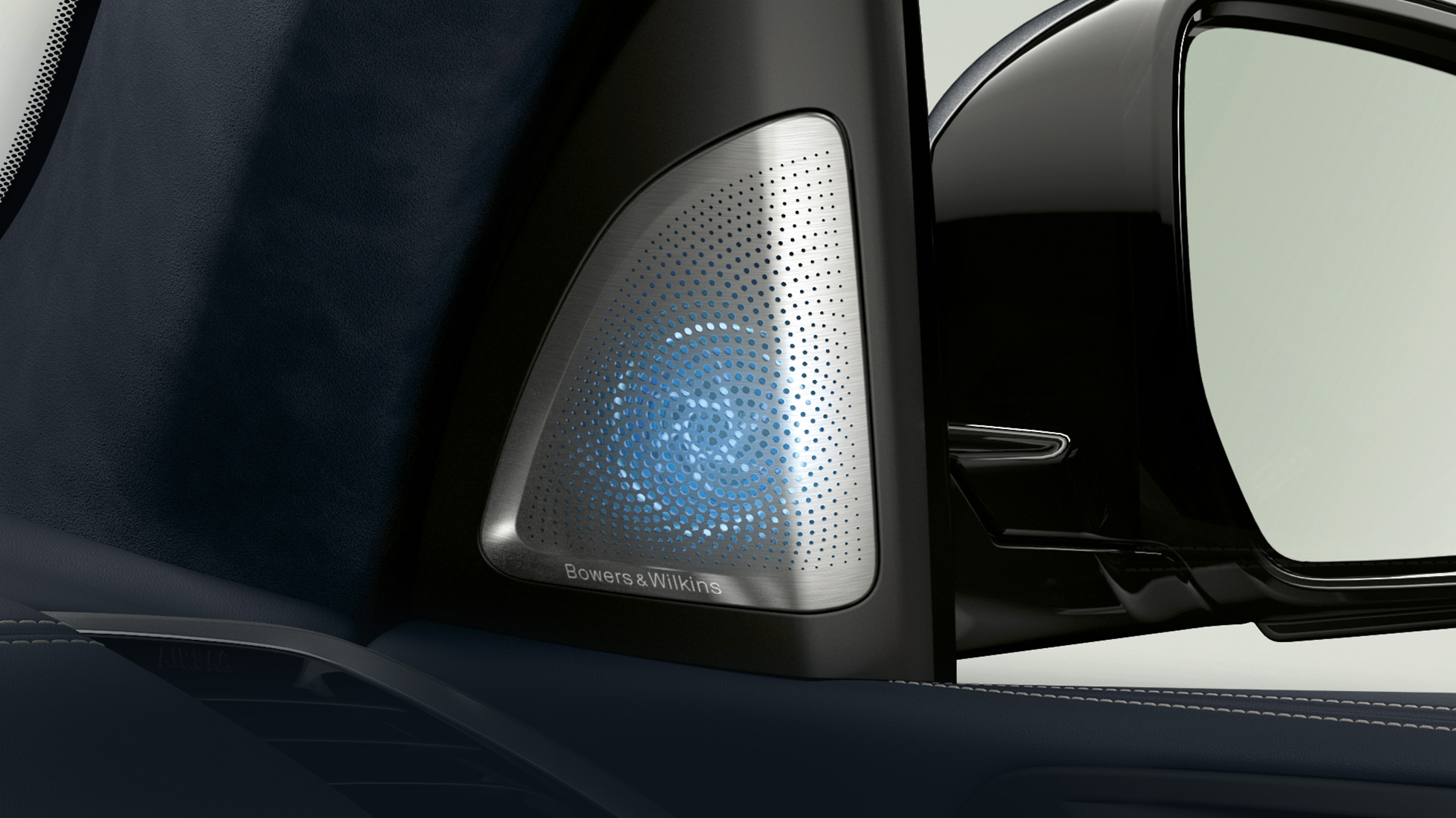 Bowers & Wilkins Diamond Surround Sound System Bowers & Wilkins: nærbillede af en Diamond Surround-højttaler