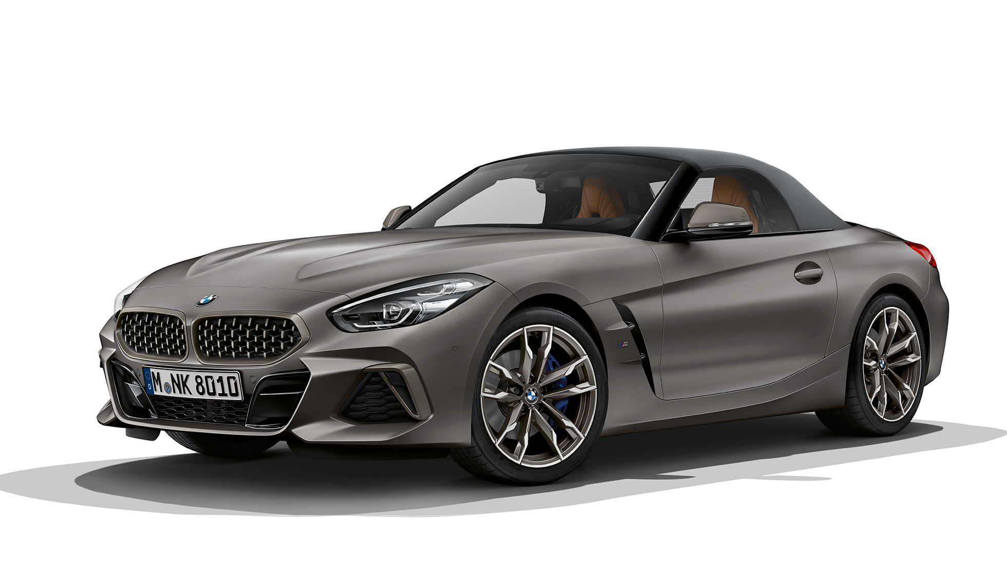 BMW Z4 Roadster M40i. BMW Z4 Roadster M40i, set forfra let drejet