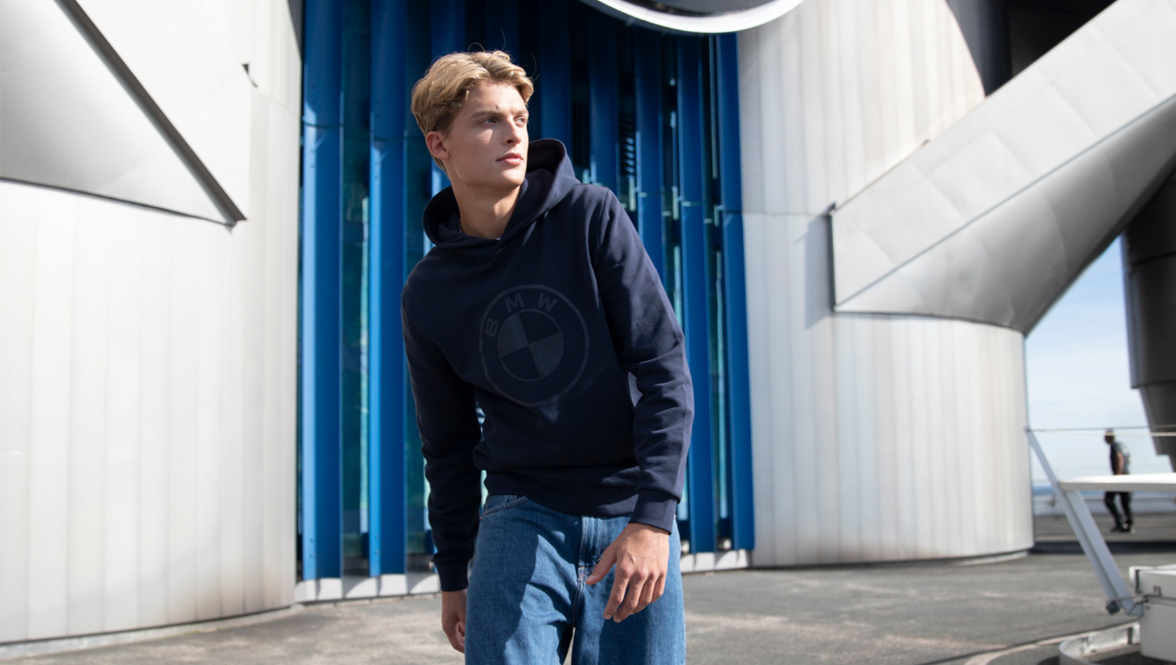 BMW Lifestyle Lookbook 2023 BMW M Hættetrøje Logo unisex BMW Lifestyle Lookbook BMW M Hættetrøje Logo unisex