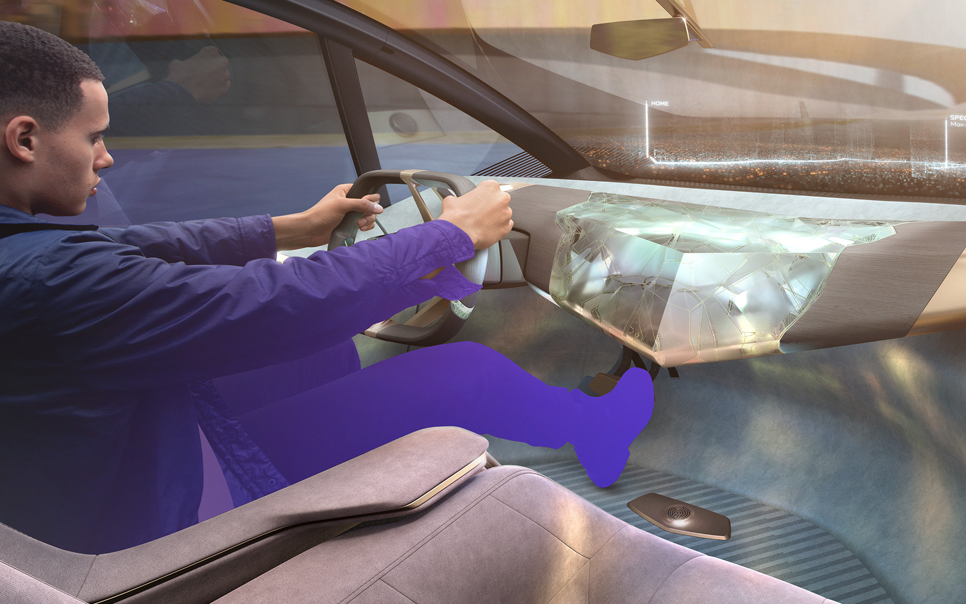 BMW i Vision Circular 2021 Visionær bil Billede 4