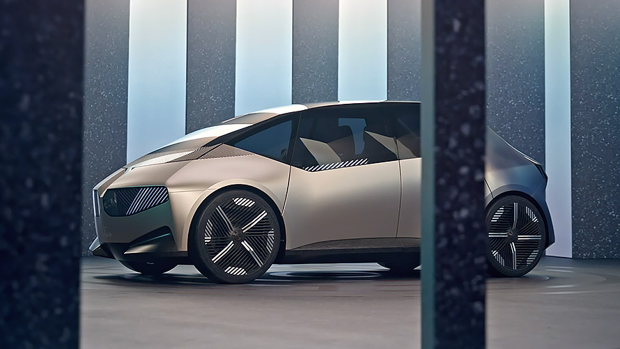 Video monolitisk design BMW i Vision Circular 2021 BMW i Vision Circular 2021 Visionær bil monolitisk design video
