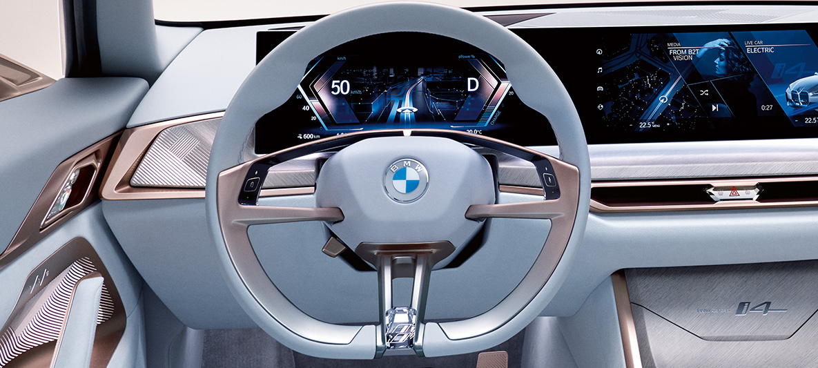 BMW Concept i4 2020 G26 billede 3 BMW Concept i4 2020 G26 elbil fuldt elektrisk BMW Gran Coupé billede 3